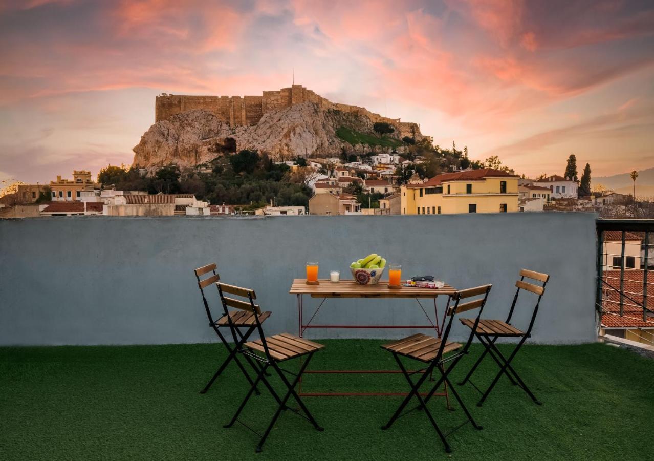Plaka Apartment With Terrace View アテネ エクステリア 写真